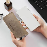 portable pu leather glasses bag, view 10 - MRSLM