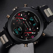 Men's 3 time zone watch - MRSLM