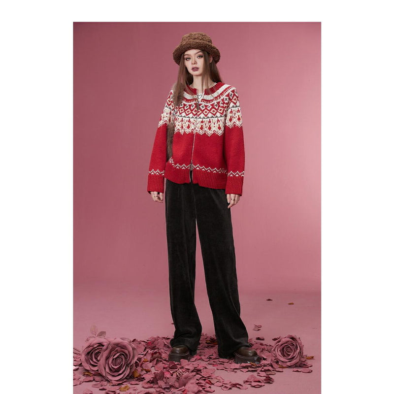 high waist corduroy pants, view 8 - MRSLM