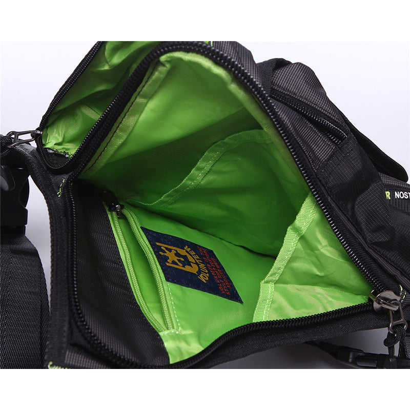 tactical nylon leg bag, view 4 - MRSLM