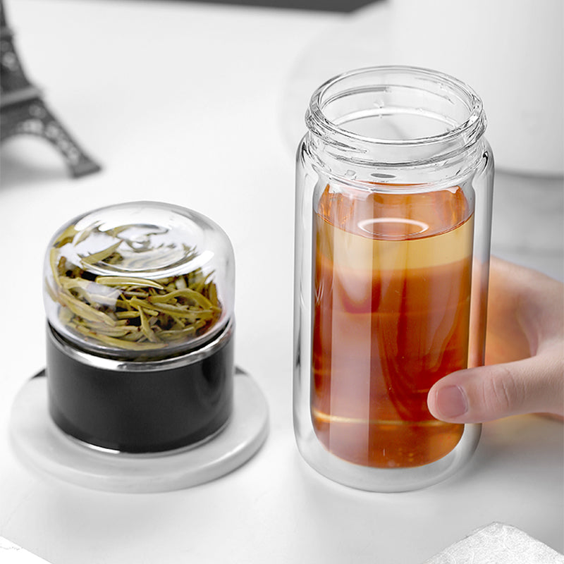 glass tea infuser bottle, view 9 - MRSLM