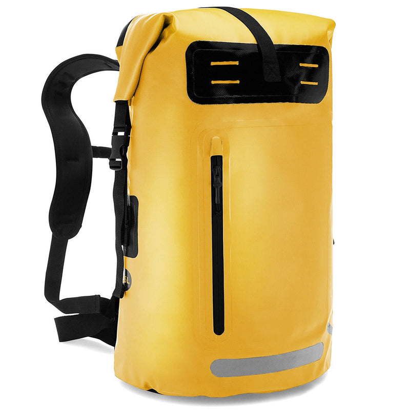 waterproof roll-top dry bag backpack, view 10 - MRSLM