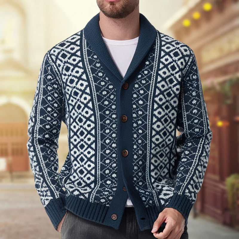 Men's Vintage Sweater Coat