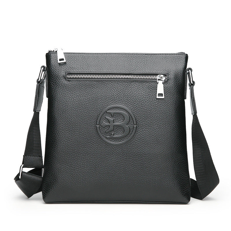 men's business messenger bag, view 3 - MRSLM