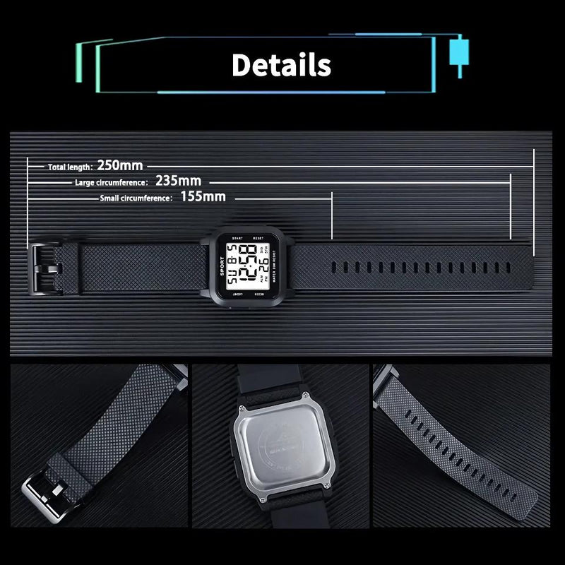 led sports watch, view 14 - MRSLM