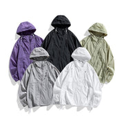 summer nylon coat men loose fit, view 4 - MRSLM