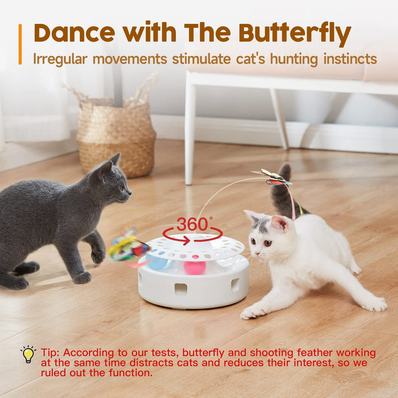 3-in-1 interactive cat toy, view 5 - MRSLM