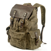 men's canvas backpack, view 4 - MRSLM