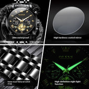 Multifunction quartz watch, view 2 - MRSLM
