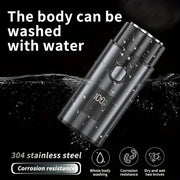 electric mini portable beard razor, view 6 - MRSLM