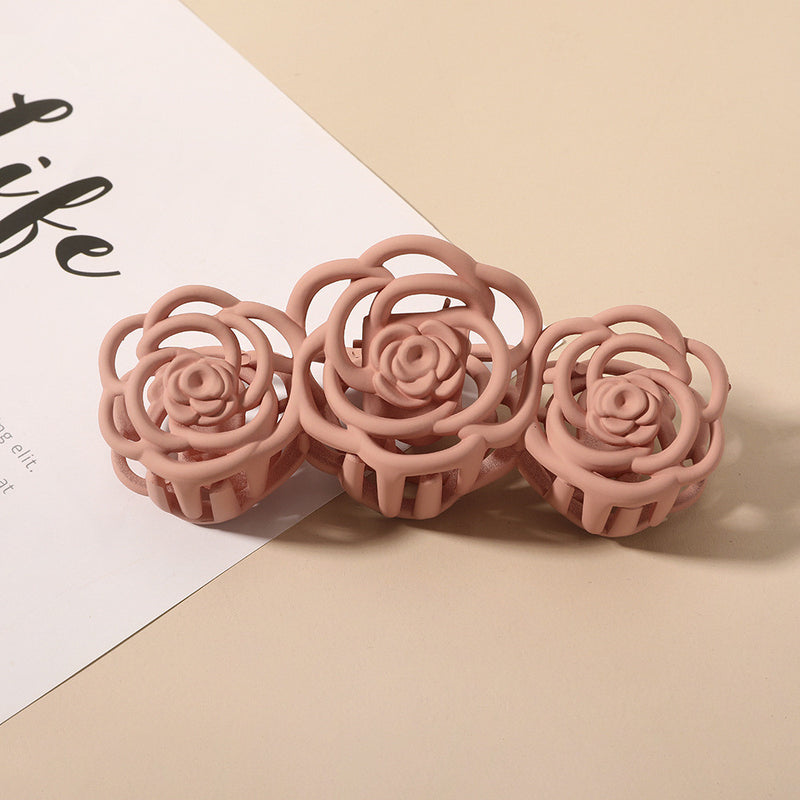 elegant rose hair claw, view 4 - MRSLM