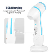 Ultrasonic facial cleansing brush, view 10 - MRSLM