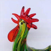 glass chicken ornament, view 9 - MRSLM