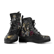 Printed lace-up high-top boots, view 3 - MRSLM