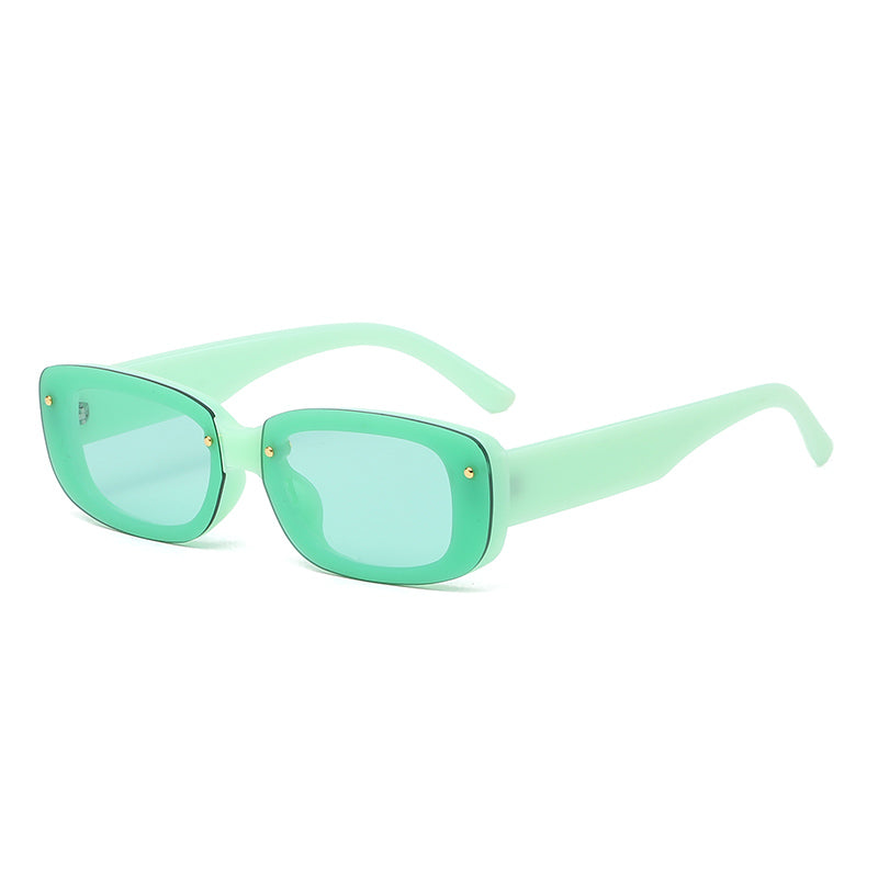 candy color rectangle sunglasses, view 7 - MRSLM