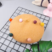 kids beret with pompom, view 8 - MRSLM