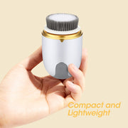 electric facial cleansing brush with 360 rotation, view 8 - MRSLM