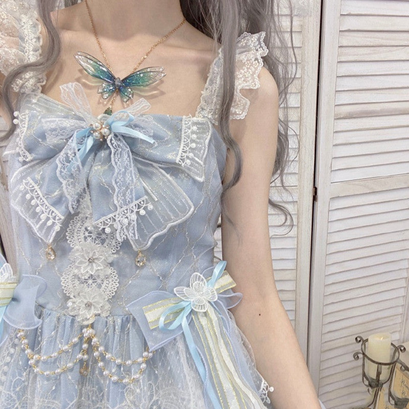 fairy ombre wings necklace - MRSLM