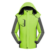 Unisex fleece-lined hooded outdoor jacket, view 4 - MRSLM