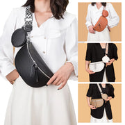 Women's genuine leather crossbody belt bag - MRSLM