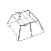 portable collapsible stainless steel bbq grill, view 2 - MRSLM