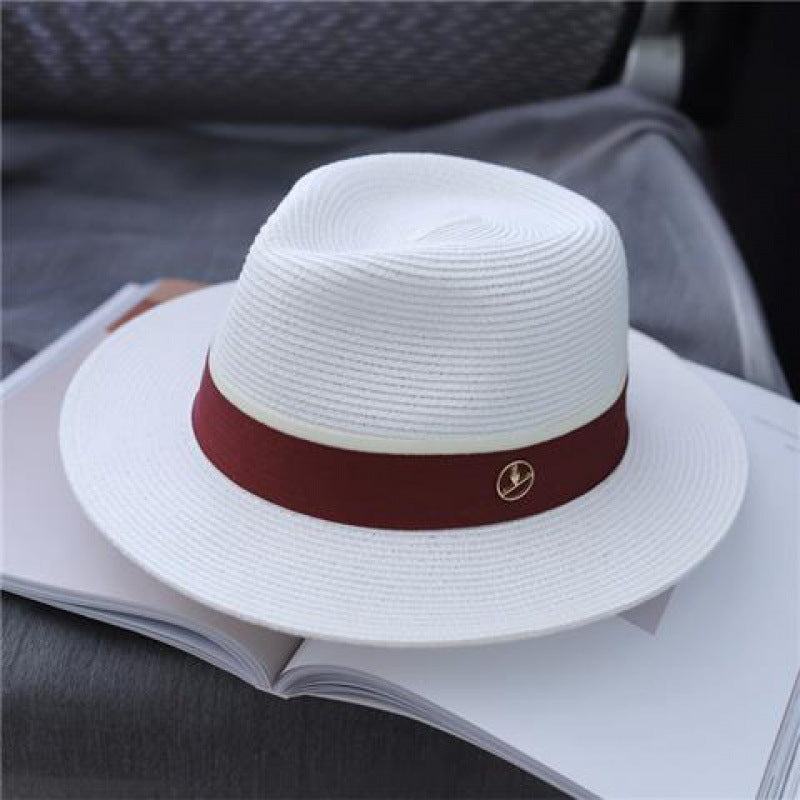 men's sun-proof beach straw hat, view 7 - MRSLM