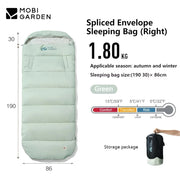 ultralight wearable sleeping bag, view 5 - MRSLM