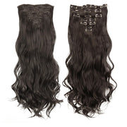 long wavy ombre clip-in hair extensions, view 8 - MRSLM