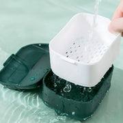 orthodontic retainer cleaning case, view 7 - MRSLM