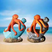 aquarium octopus bottle ornament, view 5 - MRSLM