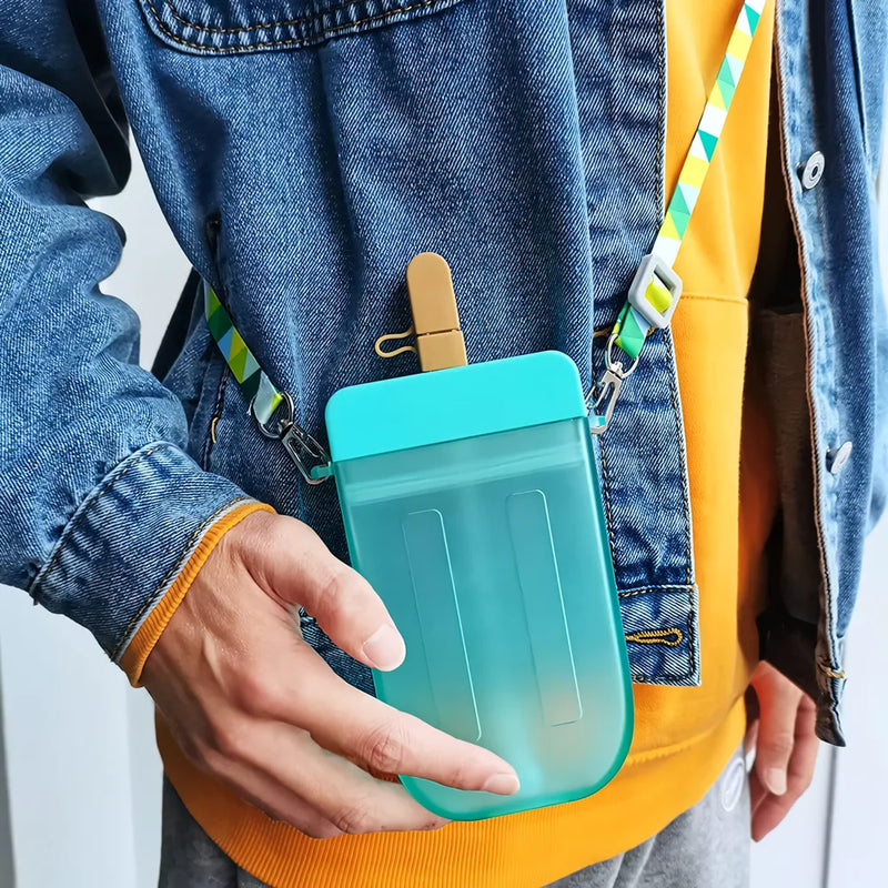 kids water bottle with straw, view 8 - MRSLM
