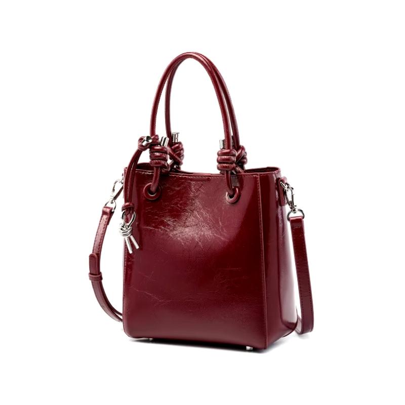 genuine leather crossbody handbag, view 3 - MRSLM
