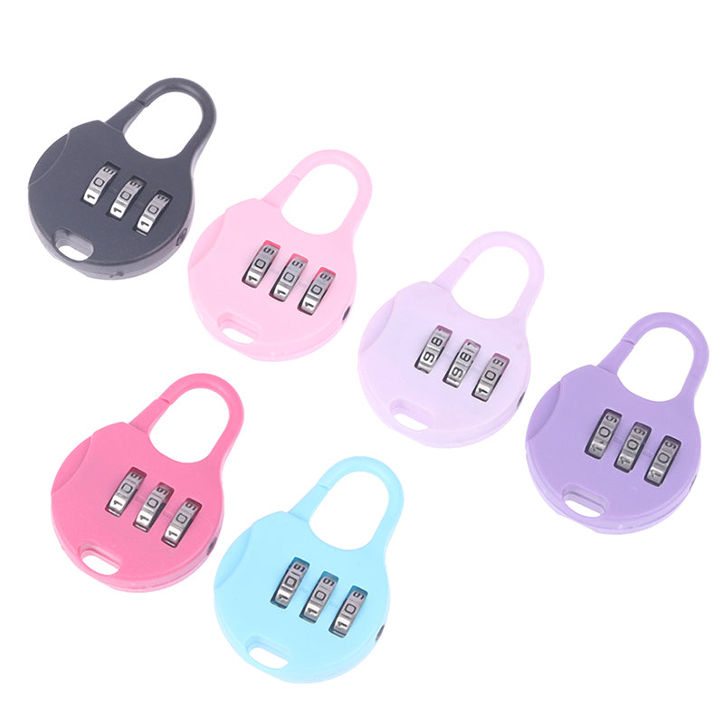 mini password padlock, view 11 - MRSLM