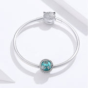 925 silver underwater world beaded bracelet, view 3 - MRSLM