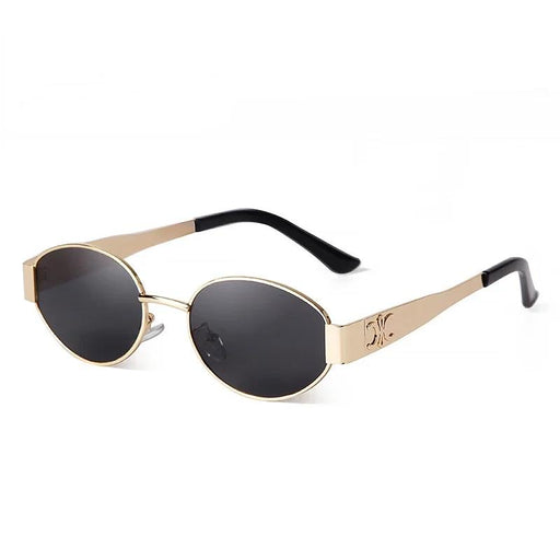 retro oval sunglasses for women - MRSLM