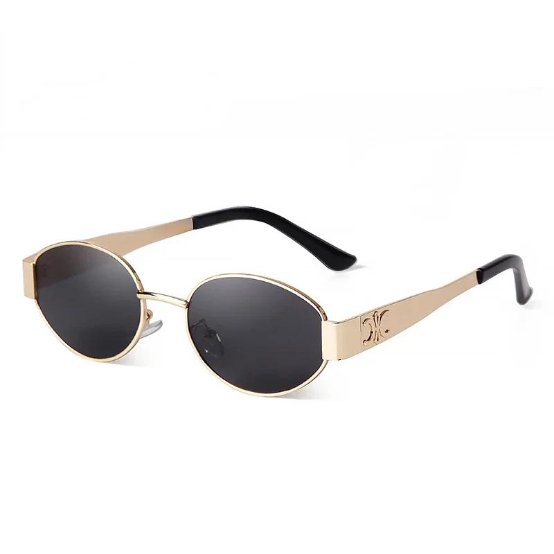 retro oval sunglasses for women, view 9 - MRSLM