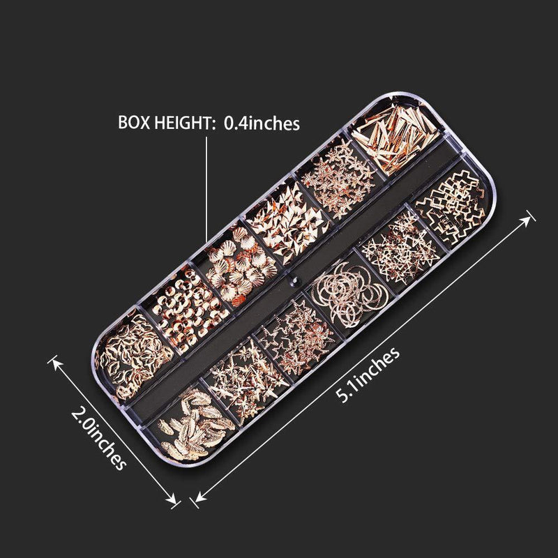 Nail pearl rivet shell jewelry set, view 6 - MRSLM
