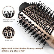 hot air brush hair dryer, view 7 - MRSLM