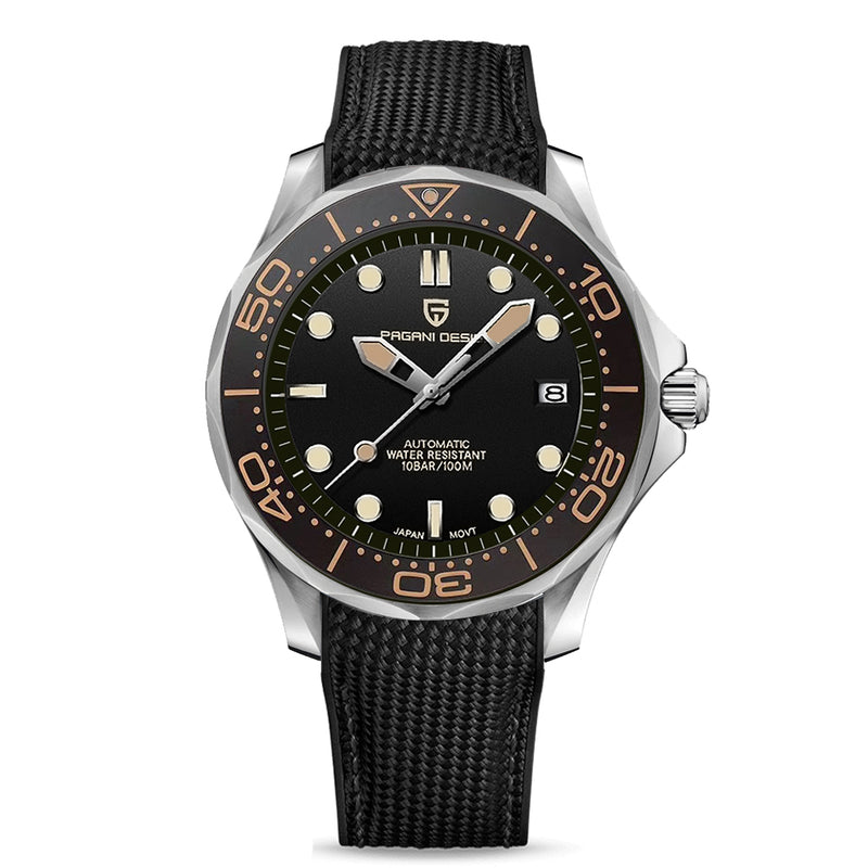 men's automatic sapphire watch, view 2 - MRSLM