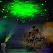 Astronaut galaxy star projector, view 8 - MRSLM