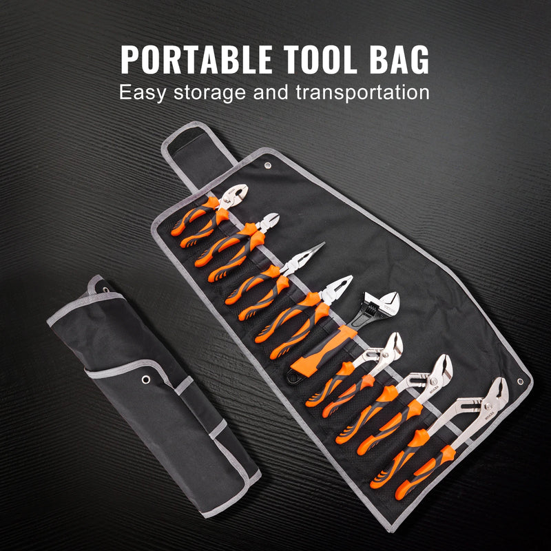 8-piece high carbon steel pliers set, view 5 - MRSLM