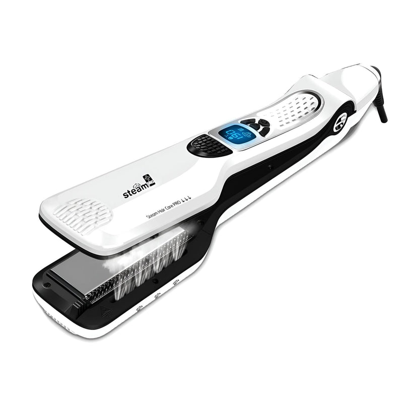 steam hair straightener brush - MRSLM