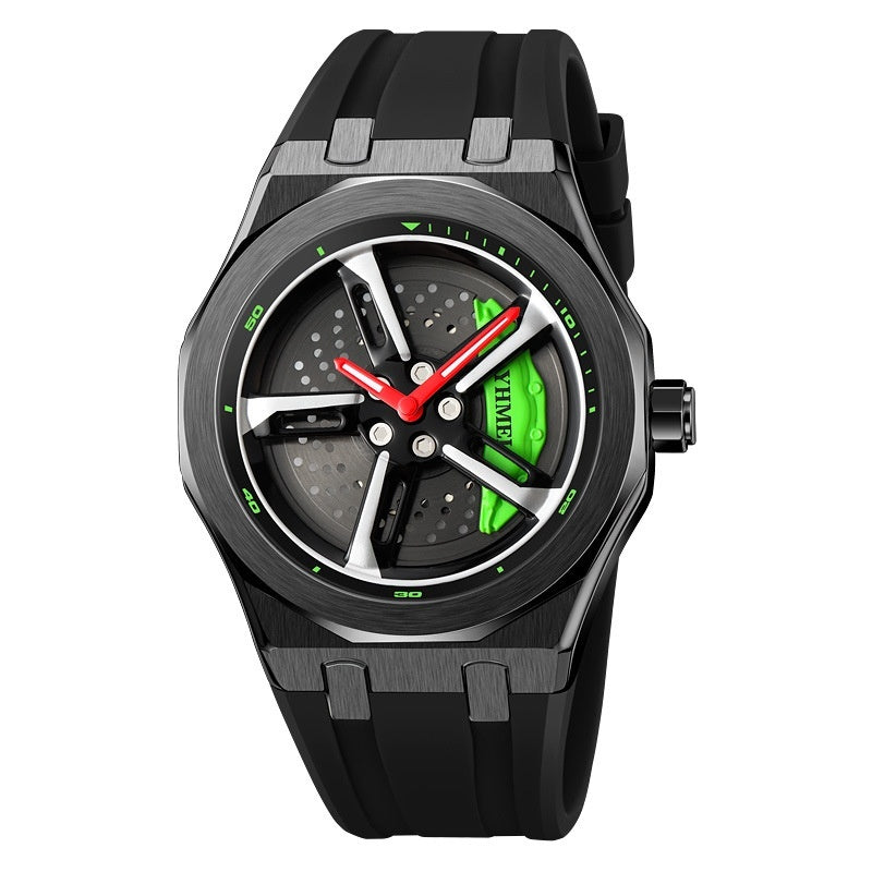 men's hollow quartz watch, view 2 - MRSLM
