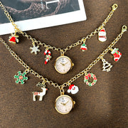 christmas bracelet quartz watch, view 3 - MRSLM