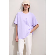 embroidered tassel tee, view 3 - MRSLM