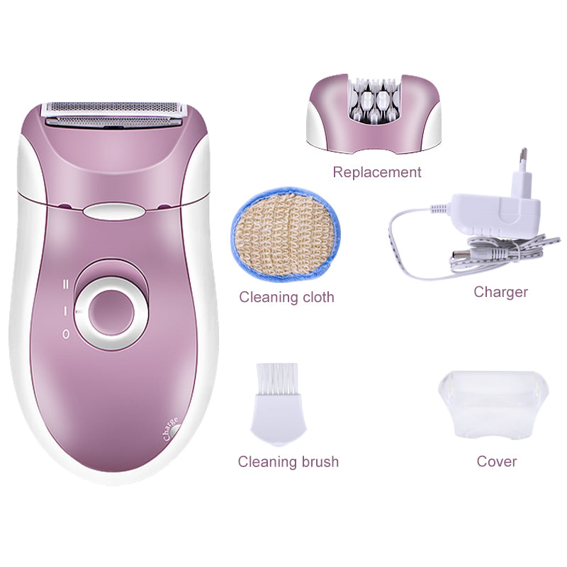 USB rechargeable female epilator, view 4 - MRSLM