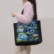 phoenix embroidered shoulder bag, view 7 - MRSLM
