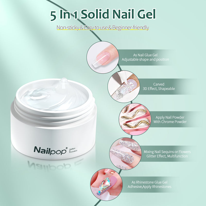 solid nail patch gel, view 4 - MRSLM
