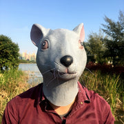 animal latex mask, view 4 - MRSLM
