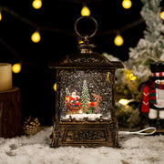 Christmas crystal ball music box, view 8 - MRSLM